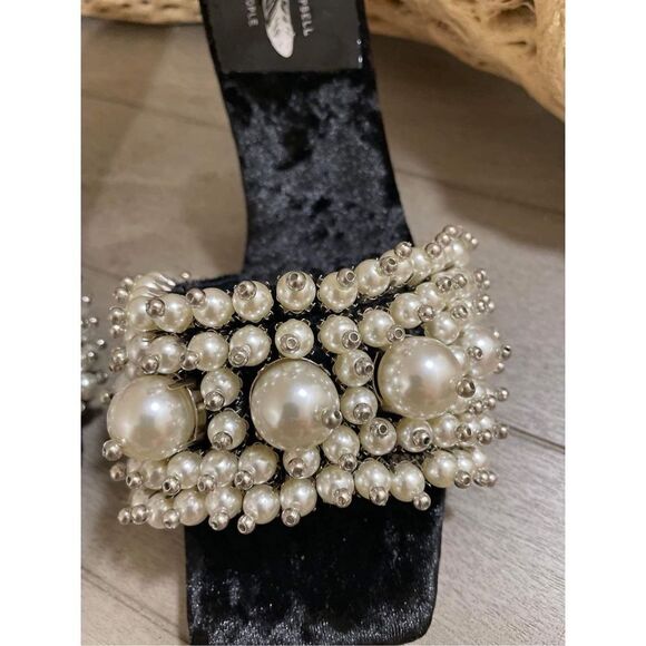 New Free  People x Jeffrey Campbell Portia Pearl Heels Size 6.5 new - Picture 4 of 8